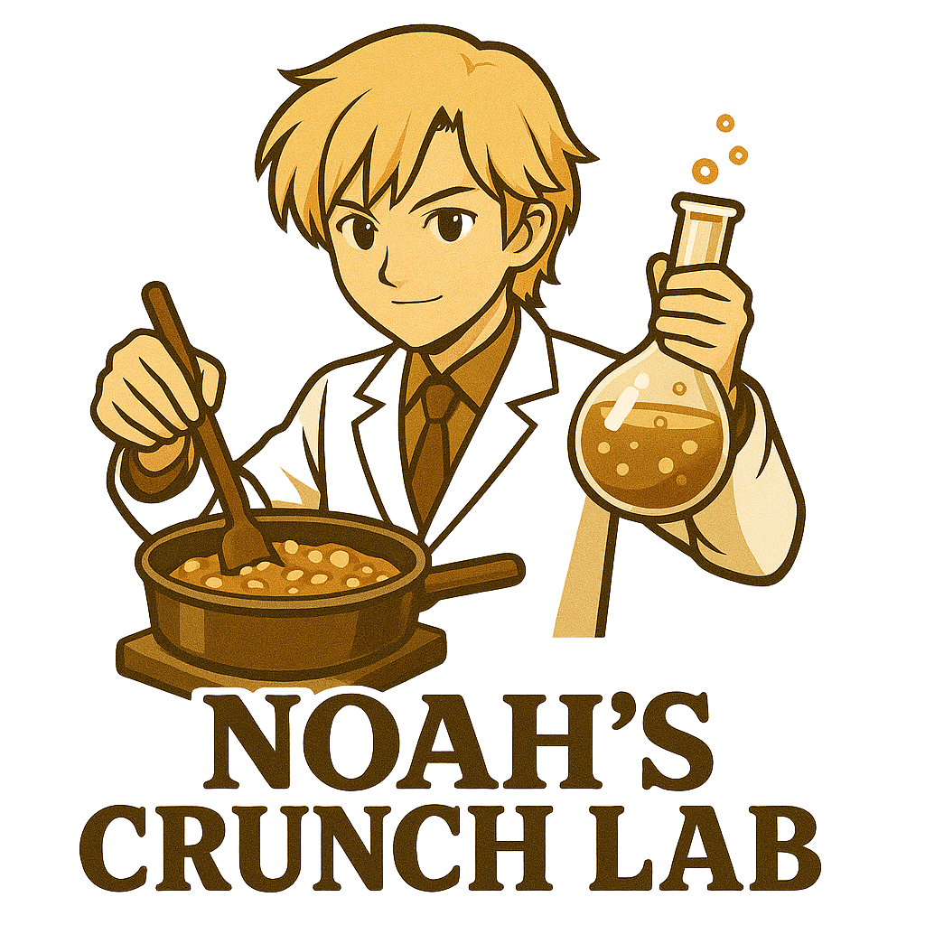 Noah's Crunch Lab - Gourmet Peanut Brittle Logo